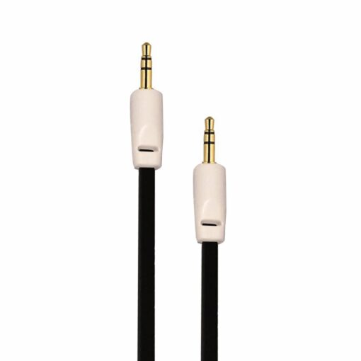Auxiliary 3.5mm Jack to Jack Male Cable – Pack of 5 (Black) PHI1001900 Phipps Electronics 3