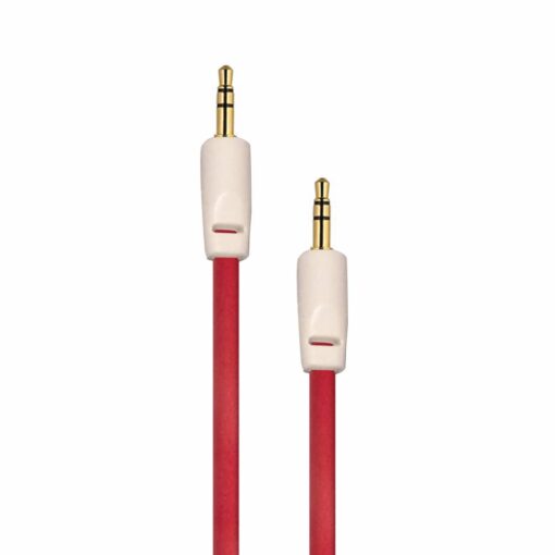 Auxiliary 3.5mm Jack to Jack Male Cable – Pack of 5 (Red) PHI1001908 Phipps Electronics 3