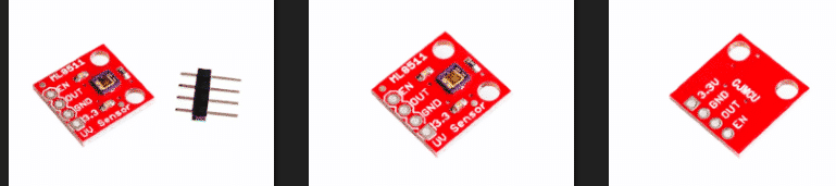 UV Detection Module GY-ML8511 front view