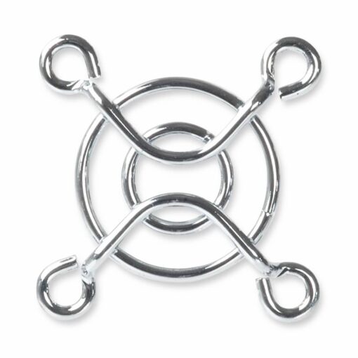 Metal 30mm 2 Ring Chrome Fan Guard – Pack of 2 PHI1002891 Phipps Electronics 2