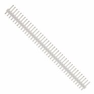 2.54mm Pitch 40 Way White Male to Male Header Pin – Pack of 5 2