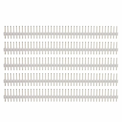 2.54mm Pitch 40 Way White Male to Male Header Pin – Pack of 5 PHI1002955 Phipps Electronics 3