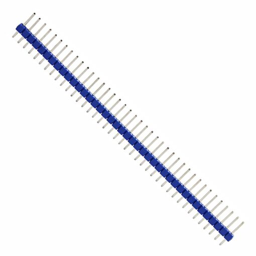 2.54mm Pitch 40 Way Blue Male to Male Header Pin – Pack of 5 2