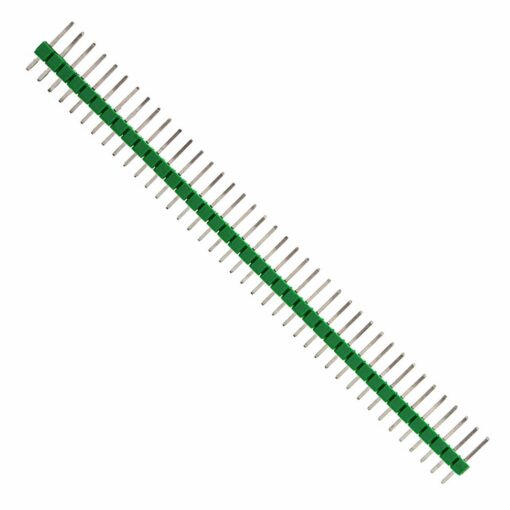 2.54mm Pitch 40 Way Green Male to Male Header Pin – Pack of 5 PHI1002957 Phipps Electronics 2