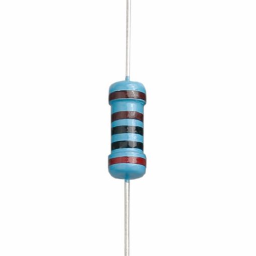 2K Ohm 1W 1% Metal Film Resistor – Pack of 50 PHI1002975 Phipps Electronics 2