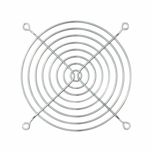 Metal 120mm 8 Ring Chrome Fan Guard – Pack of 2 PHI1002882 Phipps Electronics 2
