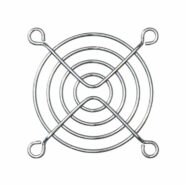 Metal 60mm 4 Rign Chrome Fan Guard – Pack of 2 PHI1002883 Phipps Electronics