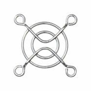 Metal 40mm 2 Ring Chrome Fan Guard – Pack of 2 PHI1002892 Phipps Electronics