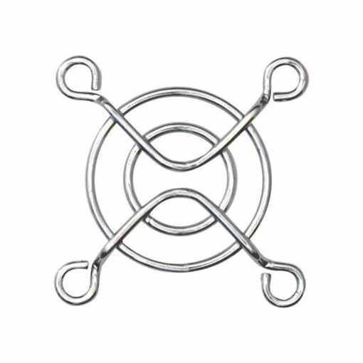 Metal 40mm 2 Ring Chrome Fan Guard – Pack of 2 PHI1002892 Phipps Electronics 2