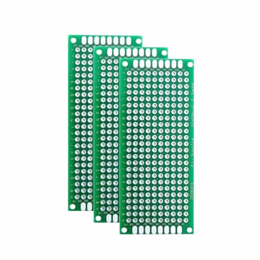 240 Point Solderable PCB Prototype Breadboard 3cm x 7cm – Pack of 3 PHI1003075 Phipps Electronics 2