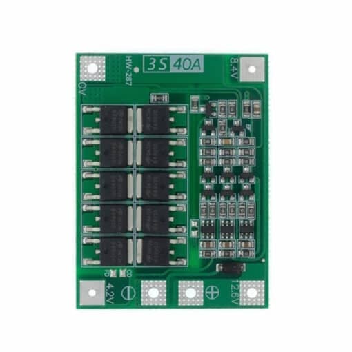 3S 18650 40A Lithium Battery Protection BMS Board – Enhanced 2