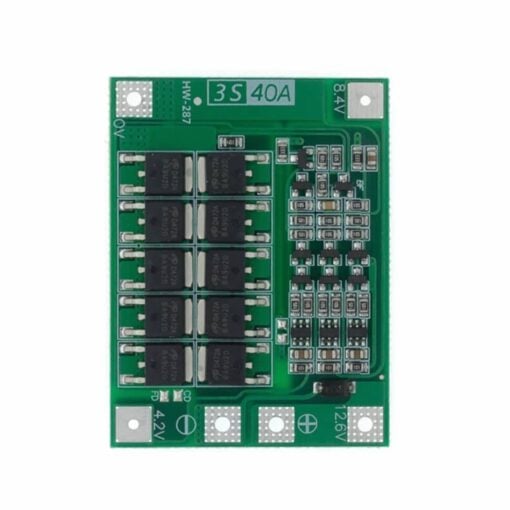 3S 18650 40A Lithium Battery Protection BMS Board – Enhanced 2