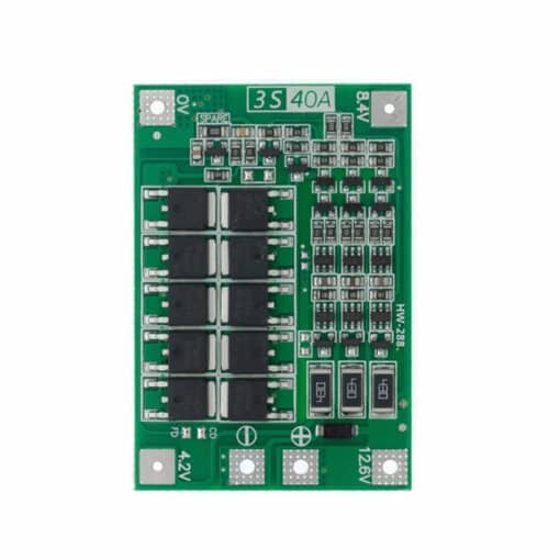 3S 18650 40A Lithium Battery Protection BMS Board – Balanced 2