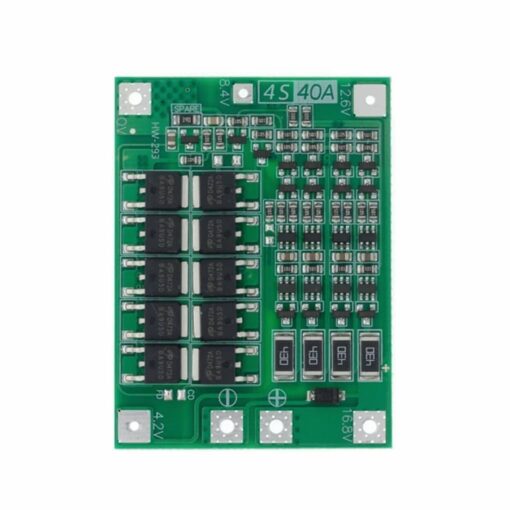 4S 18650 40A Lithium Battery Protection BMS Board – Balanced PHI1002928 Phipps Electronics 2