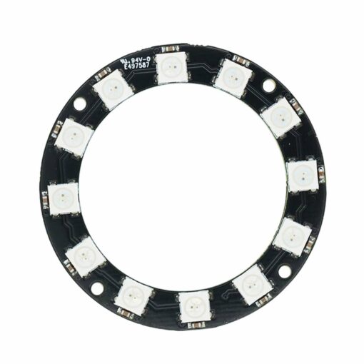 12 Bit RGB LED Ring Module with Integrated Drivers – WS2812B 2