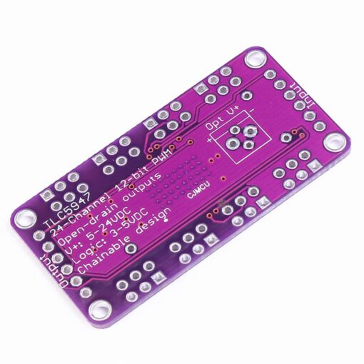 24-Channel 12-bit PWM LED Driver – SPI Interface – TLC5947 3