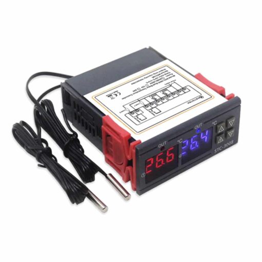 12V DC Dual Digital Temperature Controller – STC-3008 PHI1003184 Phipps Electronics 2