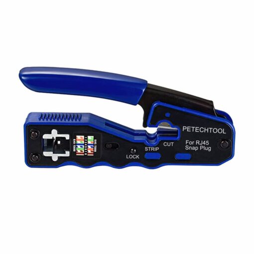 RJ45 Connection All in One Crimping Tool – CAT7 CAT6 CAT5 RJ11 RJ12 RJ45 3