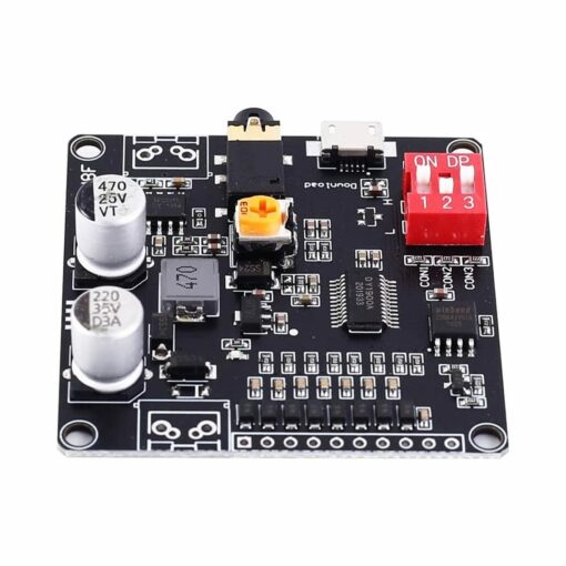 MP3 Playback Audio Module with Amplified Output – DY-HV83 PHI1002902 Phipps Electronics 4