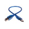 USB A to USB B 30cm Cable - Pack of 2 - Image 2