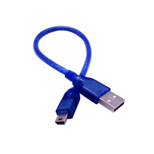 USB A to Mini USB 30cm Cable – Pack of 2 PHI1003210 Phipps Electronics 2