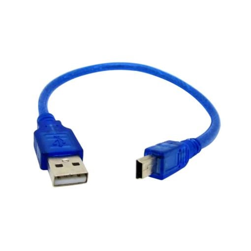 USB A to Mini USB 30cm Cable – Pack of 2 PHI1003210 Phipps Electronics 3