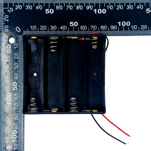 4 x 18650 Battery Holder Box PHI1003227 Phipps Electronics 4