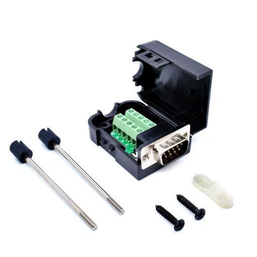 DB9 Male 9Pin to Screw Terminal Connector Module PHI1003256 Phipps Electronics 3