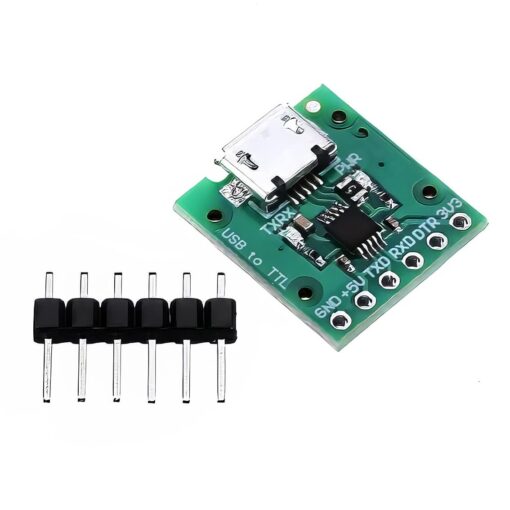 Micro USB to TTL CH340 UART Adapter Module PHI1003269 Phipps Electronics 2