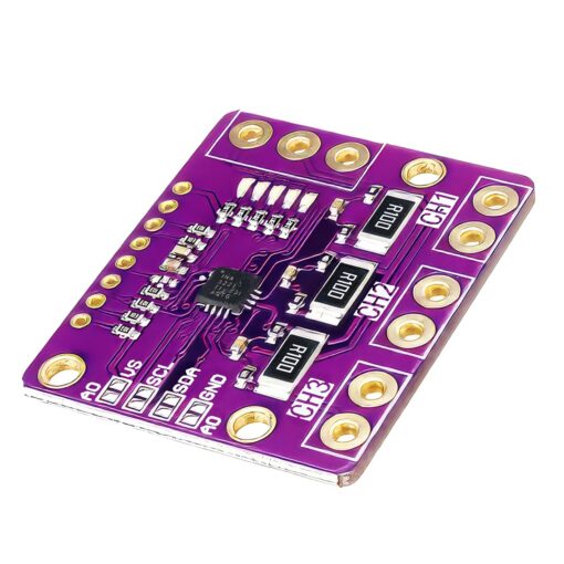 CJMCU-3221 INA3221 Triple-way Low Side / High Side I2C Output Current Power Monitor Module PHI1003276 Phipps Electronics 5
