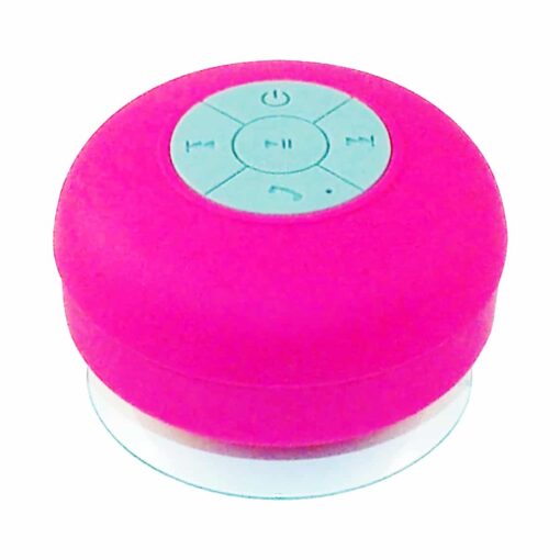 Bluetooth Waterproof Shower Speaker – Pink 2