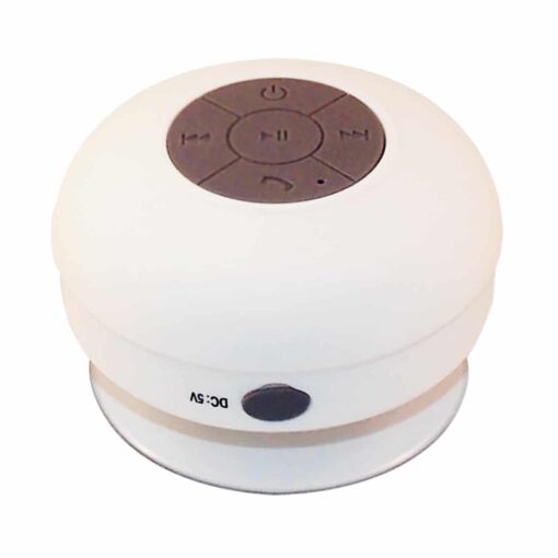 Bluetooth Waterproof Shower Speaker – White PHI1001935 Phipps Electronics 2