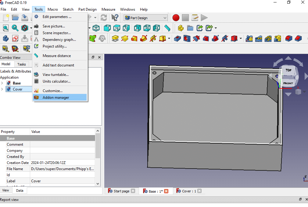 Install A2Plus Assembly Workbench in FreeCAD Tutorial