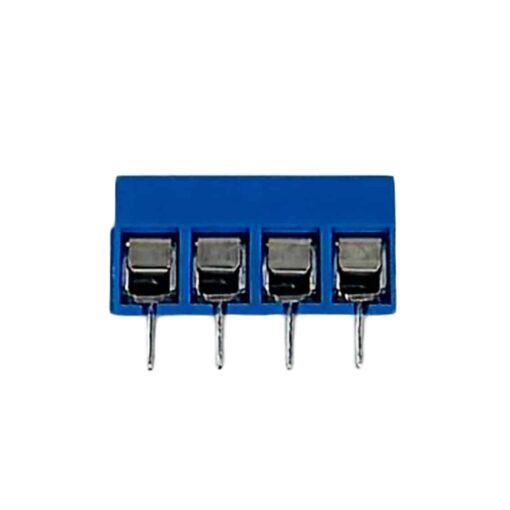 4 Pin 5mm Blue Terminal Block Screw Connector – Pack of 10 PHI1003367 Phipps Electronics 2