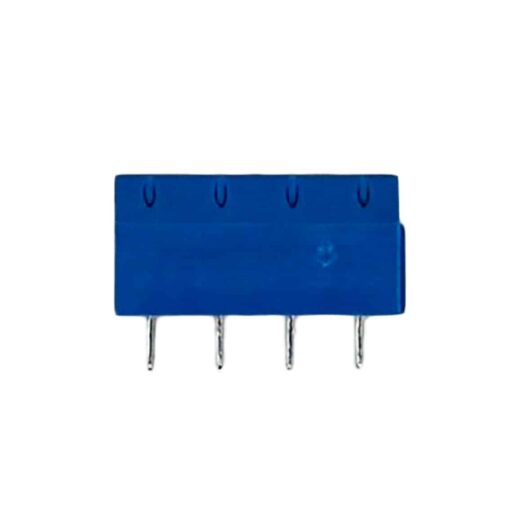 4 Pin 5mm Blue Terminal Block Screw Connector – Pack of 10 PHI1003367 Phipps Electronics 3