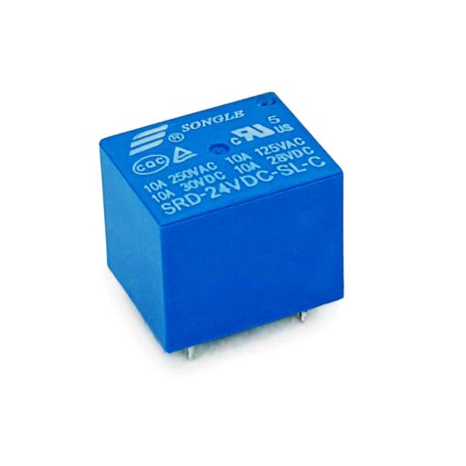 SRD 24VDC SL-C 5 Pin 10A Relay – Pack of 2 PHI1003370 Phipps Electronics 2