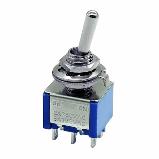 MTS-202 Blue Mini Toggle Switch – Pack of 5 PHI1003416 Phipps Electronics 2