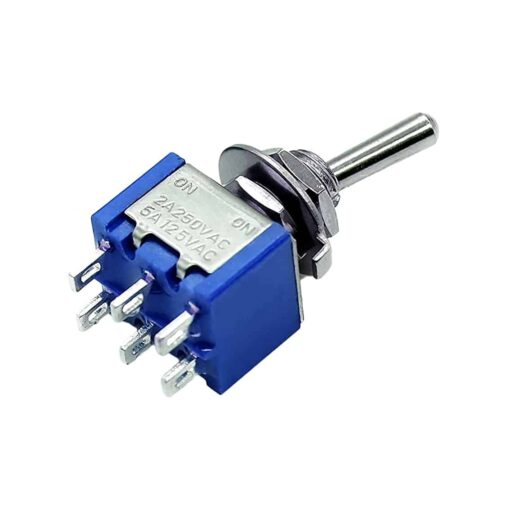 MTS-202 Blue Mini Toggle Switch – Pack of 5 PHI1003416 Phipps Electronics 3