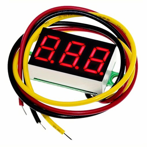 Digital DC Voltmeter Red LED Display Three Wire – 0 – 100VDC Range PHI1003422 Phipps Electronics 2