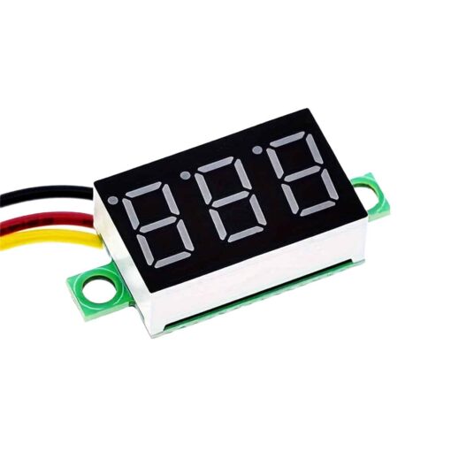 Digital DC Voltmeter Red LED Display Three Wire – 0 – 100VDC Range PHI1003422 Phipps Electronics 3