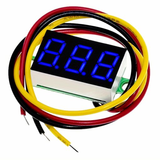 Digital DC Voltmeter Blue LED Display Three Wire – 0 – 100VDC Range PHI1003425 Phipps Electronics 2