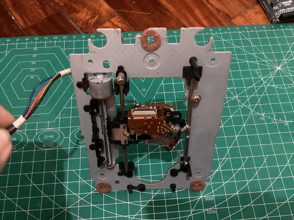 Flex PCB on a Blu-ray drive.