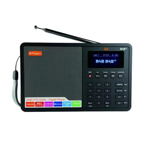 DAB+ Radio with Bluetooth Speaker and FM Tuner – LCD Display PHI1003462 Phipps Electronics 2