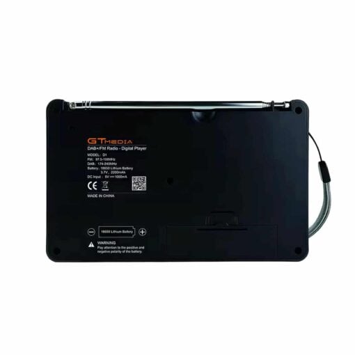 DAB+ Radio with Bluetooth Speaker and FM Tuner – LCD Display PHI1003462 Phipps Electronics 4