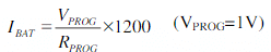 TP4056 prog resistor calc