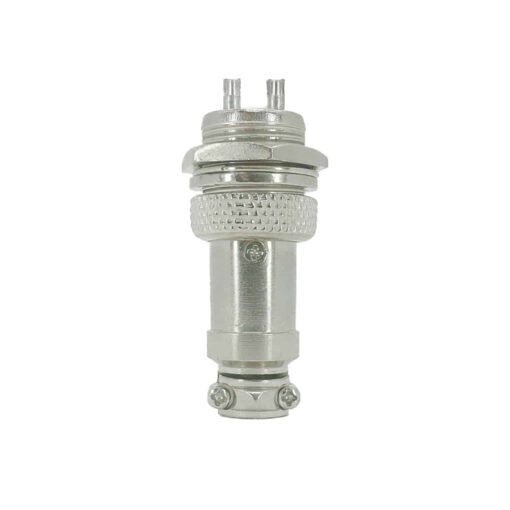 GX16-2 2 Pin Metal Male Female Aviation Plug Connector – Pack of 2 PHI1003217 Phipps Electronics 2