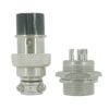 GX16-3 3 Pin Metal Male Female Aviation Plug Connector - Pack of 2