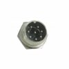 GX16-8 8 Pin Metal Male Female Aviation Plug Connector - Pack of 2