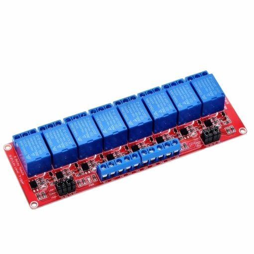 12V 8 Channel High / Low Relay Module with Optocoupler PHI1003232 Phipps Electronics 4