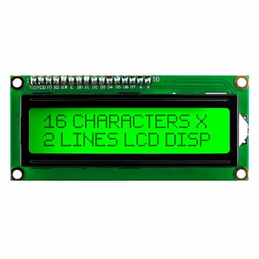 1602 Green LCD Display Board Module PHI1003260 Phipps Electronics 2